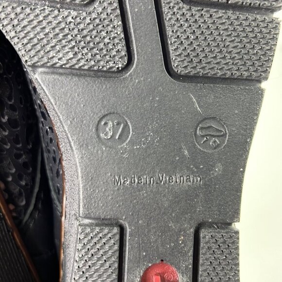 Rieker black slip on loafer shoe - Picture 12 of 14